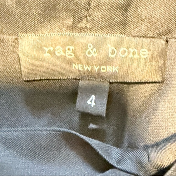 Rag & Bone Black Long Sleeve Halter Sheath Dress - Picture 7 of 8